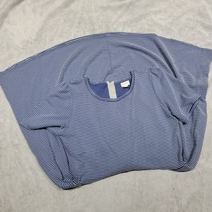 Blue and White Stripped Amelia 2xl